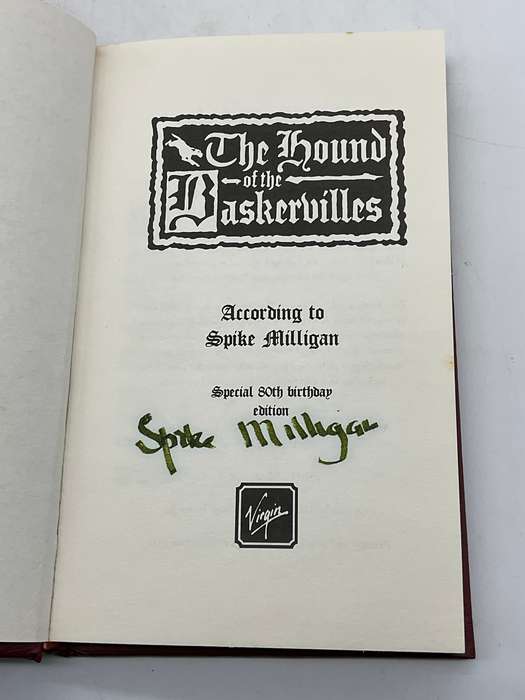 The Hound of the Baskervilles - According to Spike Milligan | SIGNED Special 80th Birthday Edition