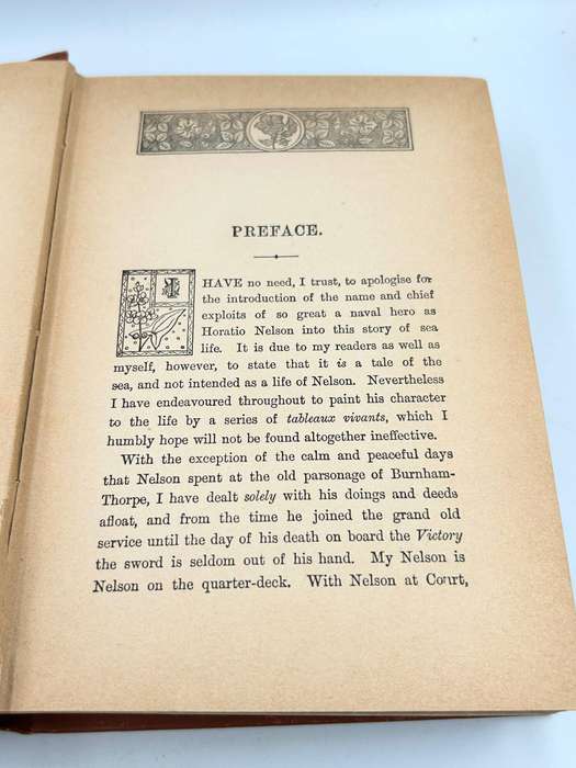 Hearts of Oak - A Story of Nelson and Navy by Gordon Stables | Decorative