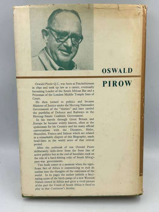 James Barry Munnik Hertzog ~ Oswald Pirow