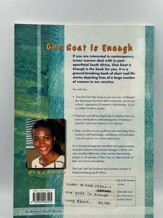 One Goat is Enough by Ntozakhe