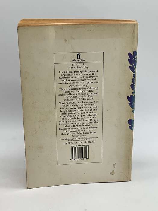 Eric Gill: A Biography by Fiona MacCarthy