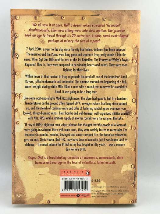 Sniper One by Sgt Dan Mills | The True Story of a British Battle Group under Siege