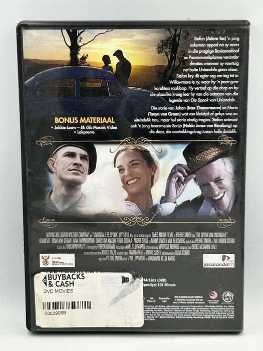 Die Spook van Uniondale DVD Afrikaans - Tanya van Graan, Tobie Cronje & Adam Tas