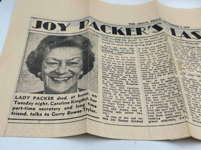 Home from Sea by Joy Packer | Signed & Inscribed First Edition