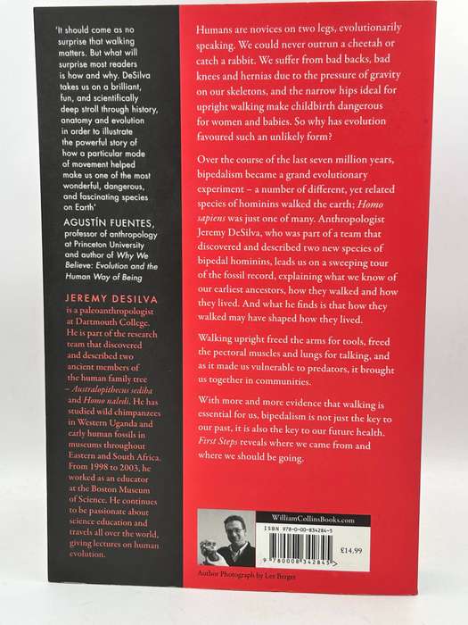 First Steps: How Upright Walking Made Us Human ~ Jeremy Desilva