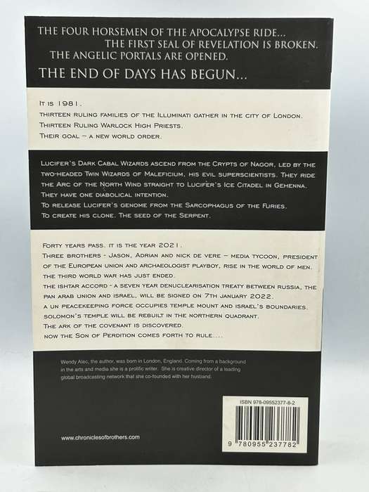 Son of Perdition ~ Wendy Alec | Chronicles of Brothers Book 3