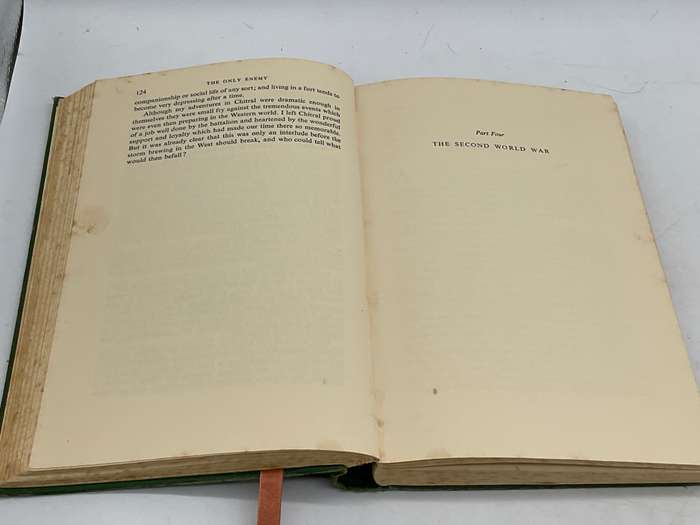 The Only Enemy ~ Autobiography of Brigadier Sir John Smyth V. C. | First Edition Hutchinson, 1959