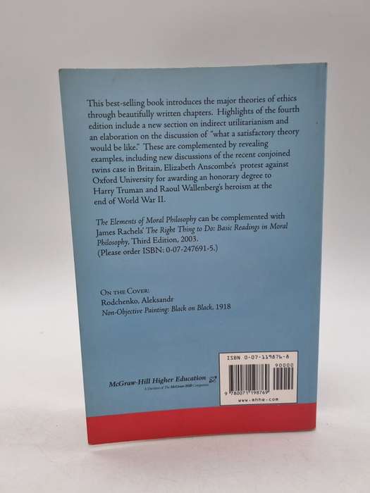 The Elements of Moral Philosophy - James Rachels | International Edition