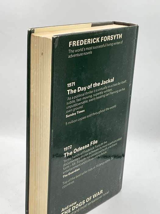Frederick Forsythe ~ The Dogs of War | Hard cover in good condition | First edition