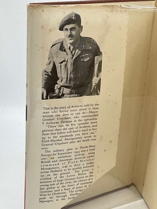 Arnhem - Major-General RE Urquhart | First Edition 1958