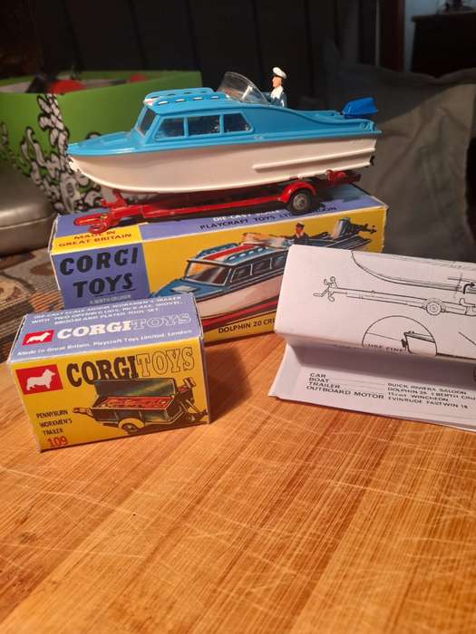 Corgi reproduction window boxes for sale
