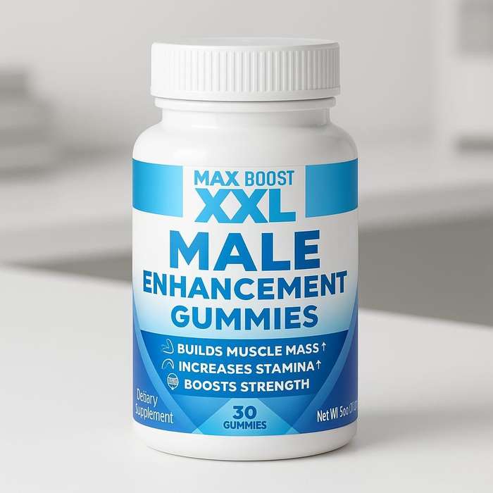 Max Boost XXL Male Enhancement Gummies - Powerful Performance Support for Men