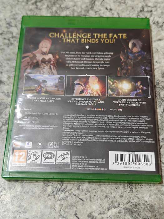 Tales of Arise Xbox Series X/Xbox One Game
