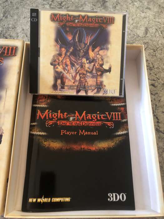 Might and Magic VIII: Day of the Destroyer PC BIG BOX 2000 Rare!!