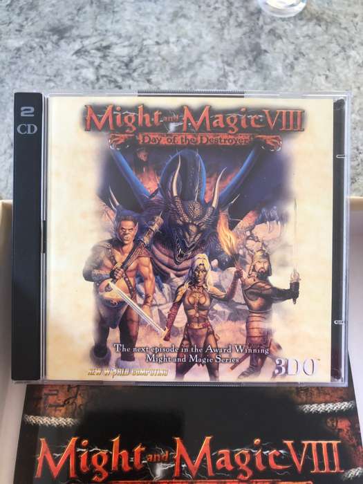 Might and Magic VIII: Day of the Destroyer PC BIG BOX 2000 Rare!!