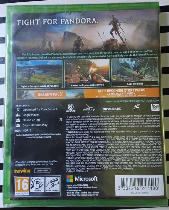 Avatar Frontiers of Pandora - Gold Edition Xbox Series X
