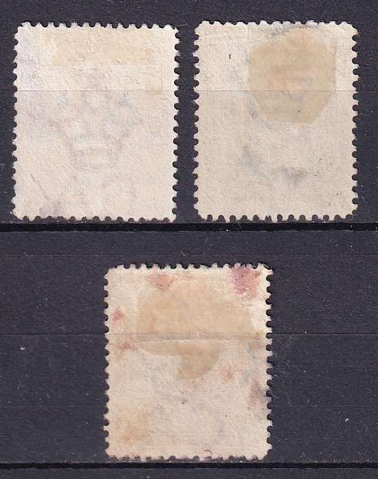 Uganda Protectorate QV 1898-1902 part sets (CA) , used         (SG 84a, 89a, BF 2, CV £42 (R1000)