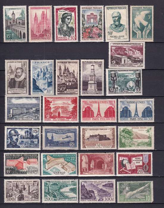 France and colonies , M/H                   (4 X SCANS)