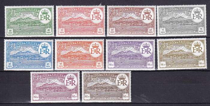 Montserrat 1982 part set, MNH