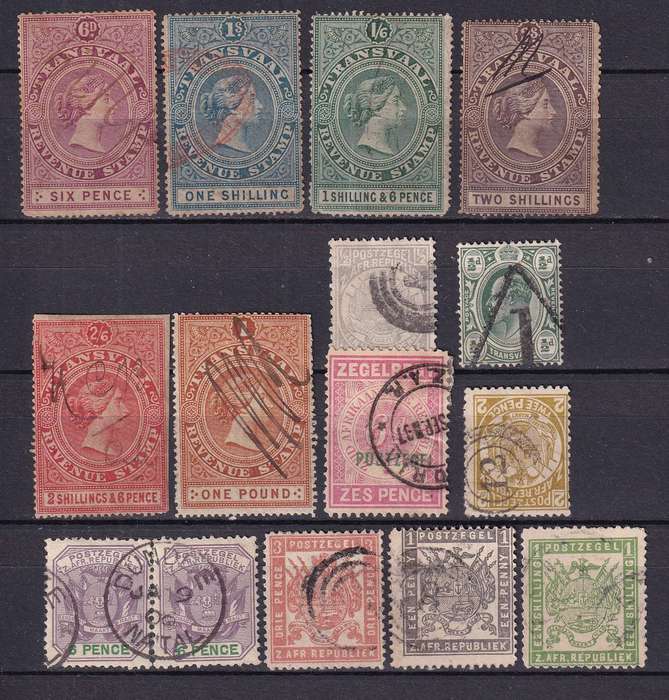 Transvaal QV lot , used