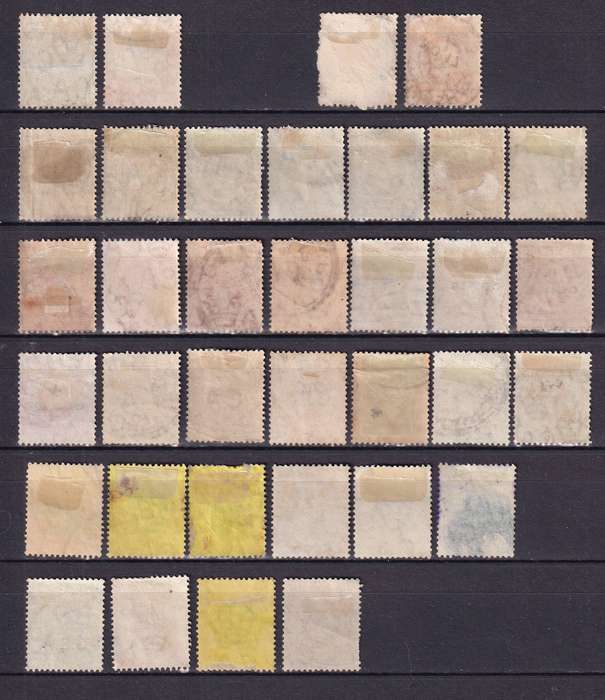 East Africa and Uganda Protectorate (German East Africa ) 1903> KE, KG V part sets, used  (fauSG 1>)