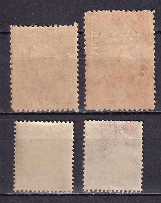 Montenegro 1919 part sets , M/H