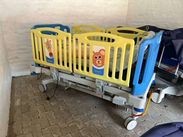 Malvestio Pediatric Electric Hospital Bed - Made in Italy