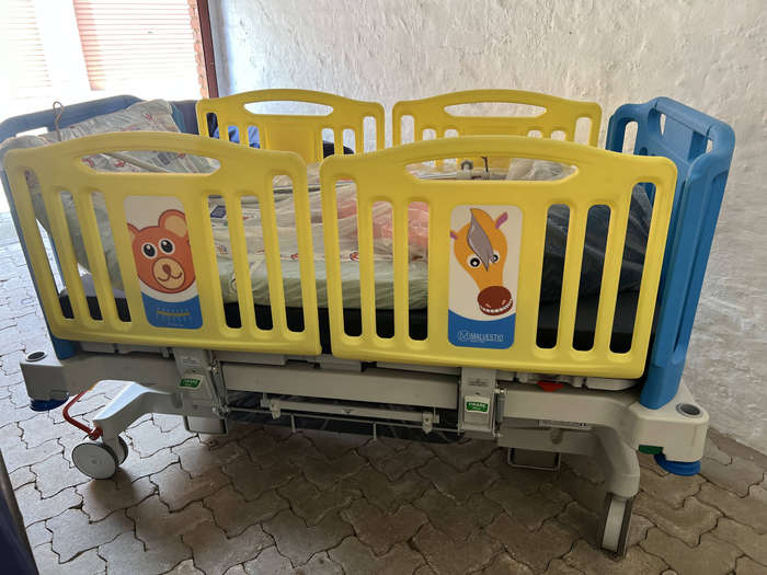 Malvestio Pediatric Electric Hospital Bed - Made in Italy