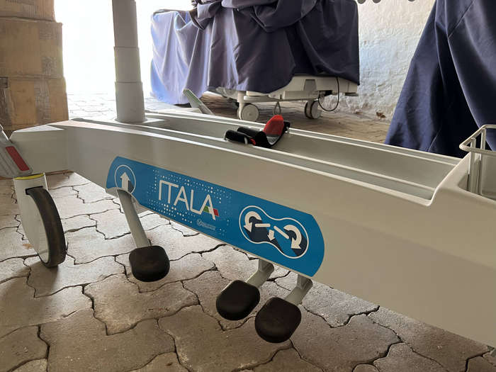 Malvestio ITALA Hydraulic Stretcher Made in Italy