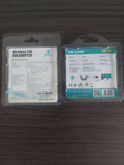 Two second hand 300 mbps wireless USB adapter