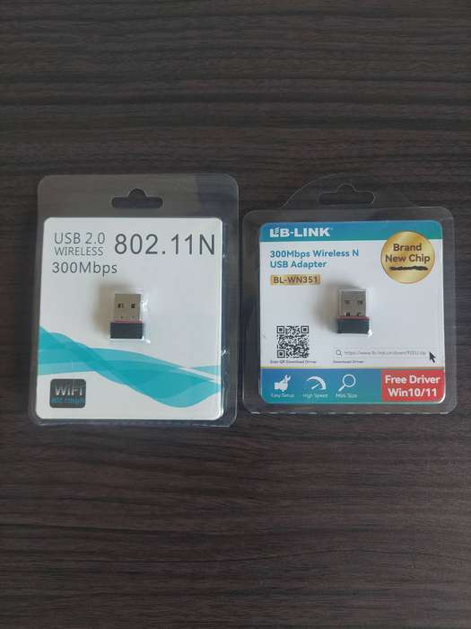 Two second hand 300 mbps wireless USB adapter