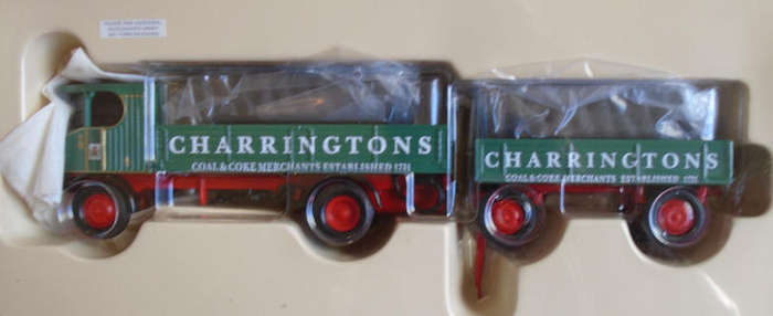 CORGI 1/50 SCALE - SENTINEL DROPSIDE WAGON, TRAILER & SACKS, MINT IN BOX