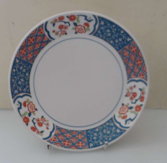 NORITAKE PROGRESSION CHINA JAPAN DESSERT / CAKE  PLATES ' MING GARDEN ' No. 6966 REPLACEMENTS X 2