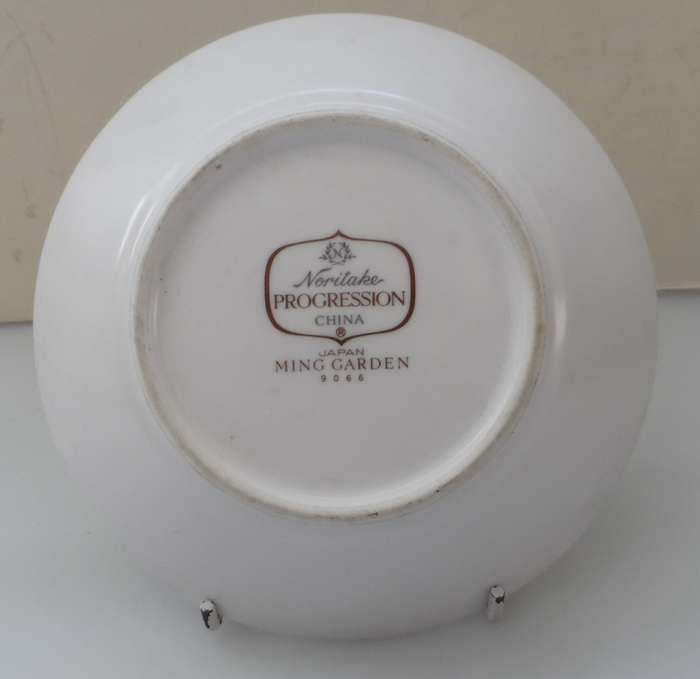 NORITAKE PROGRESSION CHINA JAPAN  DESSERT BOWLS  ' MING GARDEN ' No. 6966 REPLACEMENTS ( 5 AVAILABLE