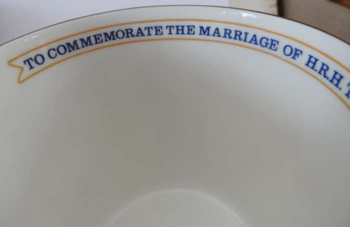 AYNSLEY mug 'COMMEMORATION THE MARRIAGE OF H.R.H.THE 21st. PRINCE OF WALES TO LADY DIANA SPENCER '