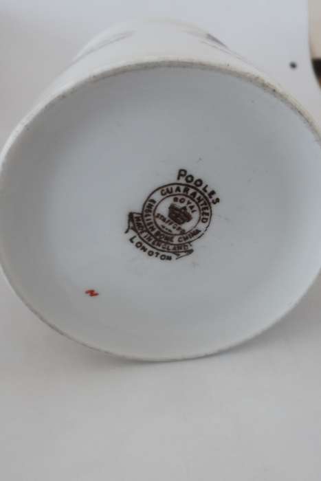 POOLE fine bone china mug 'VISIT OF THE PRINCE OF WALES , PRETORIA 20th.June 1925 '