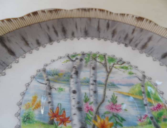 ROYAL ALBERT  '  SILVER BIRCH  ' SAUCER ' replacement item , 3 available