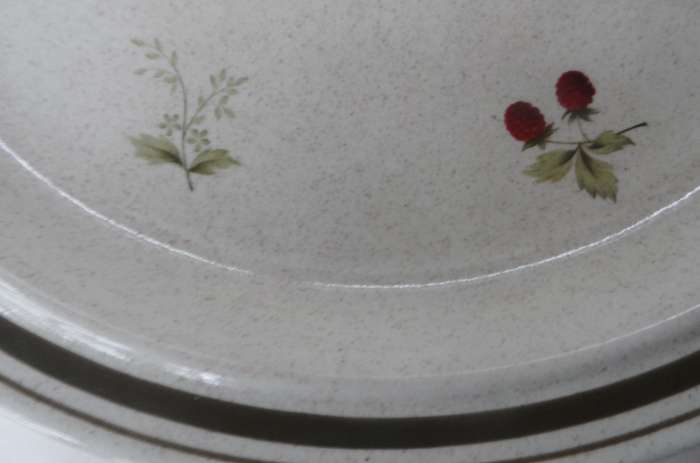 ROYAL DOULTON TABLE WARE ,   LAMBETH WARE   PLATE ' CORNWALL ' LS1015