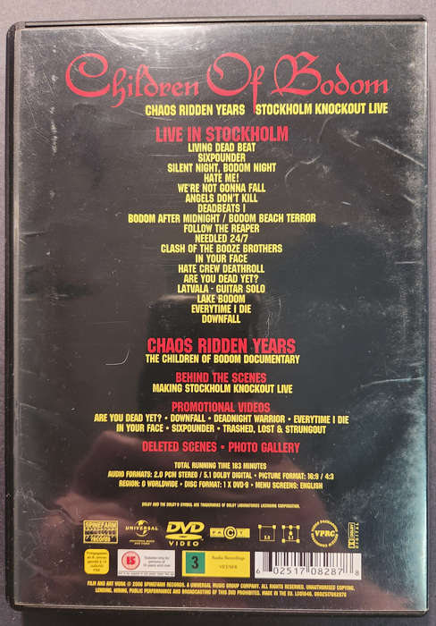 Children of Bodom - Chaos Ridden Years: Stockholm Knockout Live
