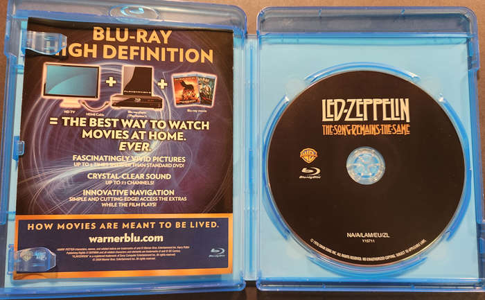 Led Zeppelin - The Song Remains The Same (Blu Ray)
