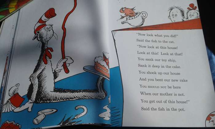 "Dr. Seuss.  A Classic Treasury"  5 tales in one book.  Soft cover.