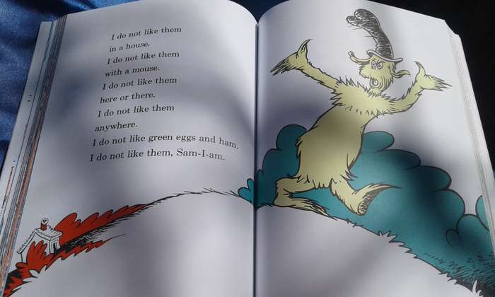 "Dr. Seuss.  A Classic Treasury"  5 tales in one book.  Soft cover.