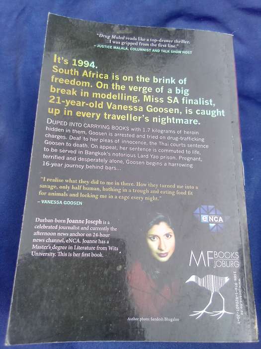 " Drugs Muled"  The Vanessa Gooosen Story. Soft cover.