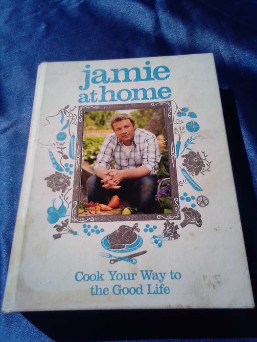 "Jamie at Home"  Jamie Oliver.  Hard cover.