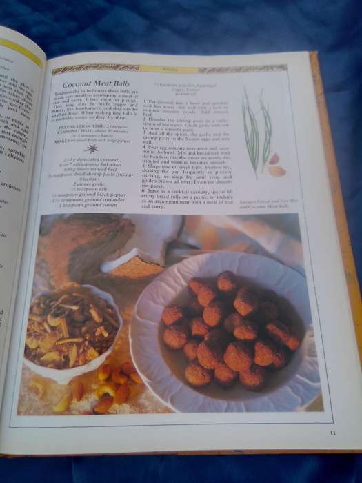 `Hot & Spicy"  Thai Indian Asian & Cajun.Hard cover.