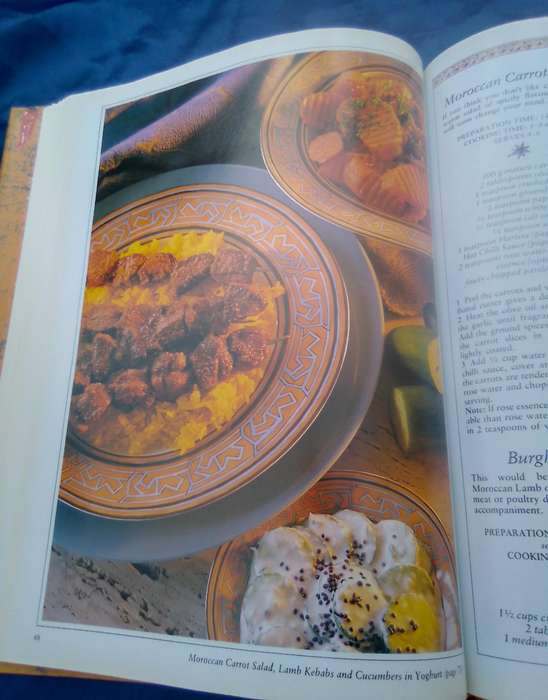 `Hot & Spicy"  Thai Indian Asian & Cajun.Hard cover.