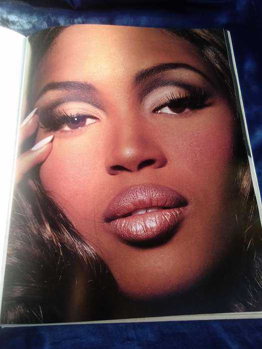 "The Art of Makeup"  Kevyn Aucoin.  Hard cover.  A3-sized book.