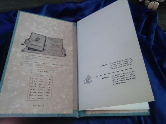 S.A.R./S.A.S. Empty Binders joblot.