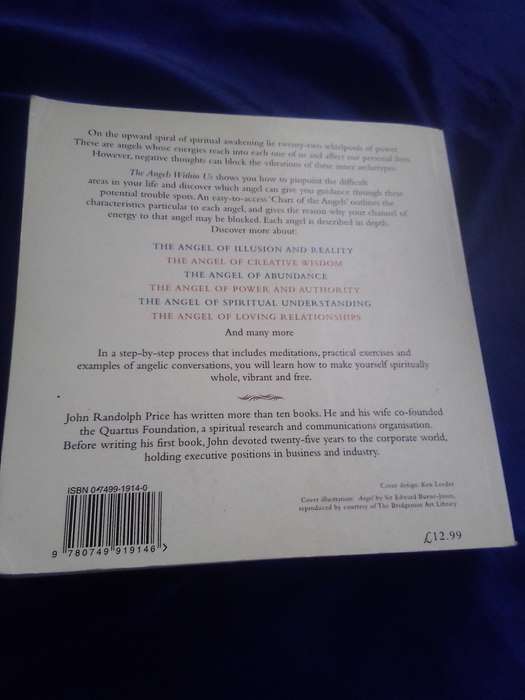"The Angels Within Us". Soft cover.