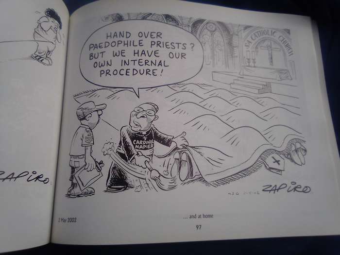 `Zapiro Bushwhacked`  Soft cover.